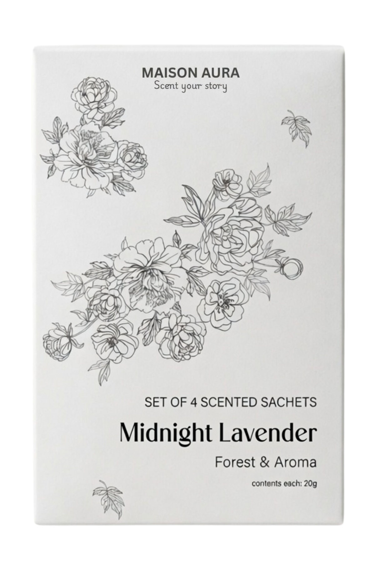Midnight Lavender Scented Sachets Lavender · Forest & Aroma